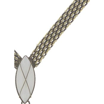 image for Necklace pendant Psychodahlia white  extra large