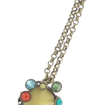 image for Necklace Alien Caviar yellow/multi  