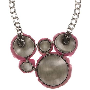 image for Necklace Rugs and Roses pink  