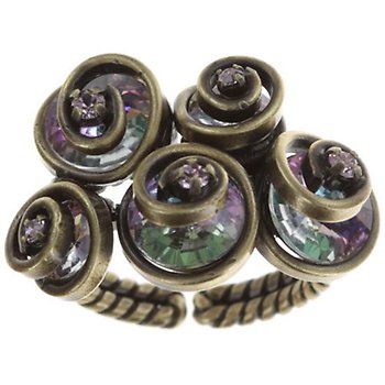 image for Ring Classic Twist green  