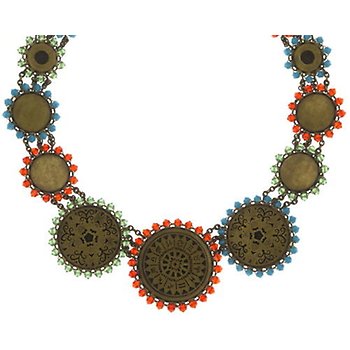 Bild für Halskette Collier Maharani Multi  