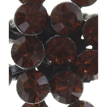 image for Ring Magic Fireball brown smoked topaz Classic Size (21mm Ø)