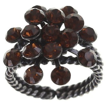 image for Ring Magic Fireball brown smoked topaz Classic Size (21mm Ø)