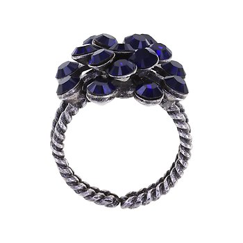 image for Ring Magic Fireball blue dark indigo Classic Size (21mm Ø)