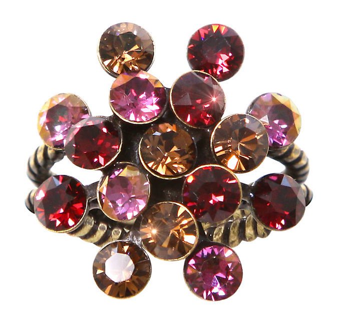 Bild für Ring Magic Fireball Rot / Braun  Classic Size (21mm Ø)