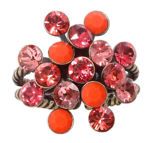 Bild für Ring Magic Fireball Korallenfarbig  Classic Size (21mm Ø)