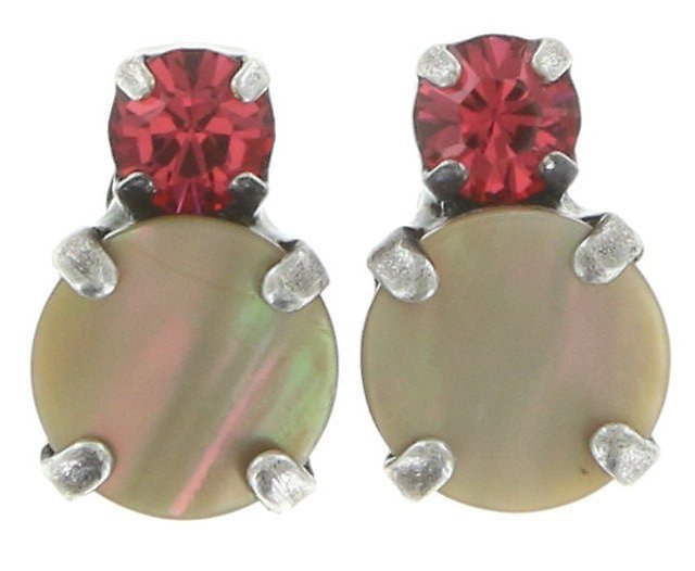 image pour Clou d'oreille To Katharine With Love Rouge  