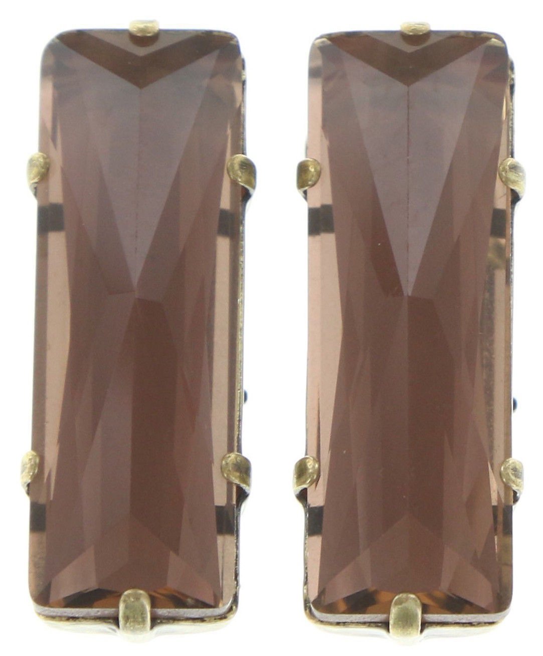 image for Earring Clip Manhattan Rocks Beige  extra large