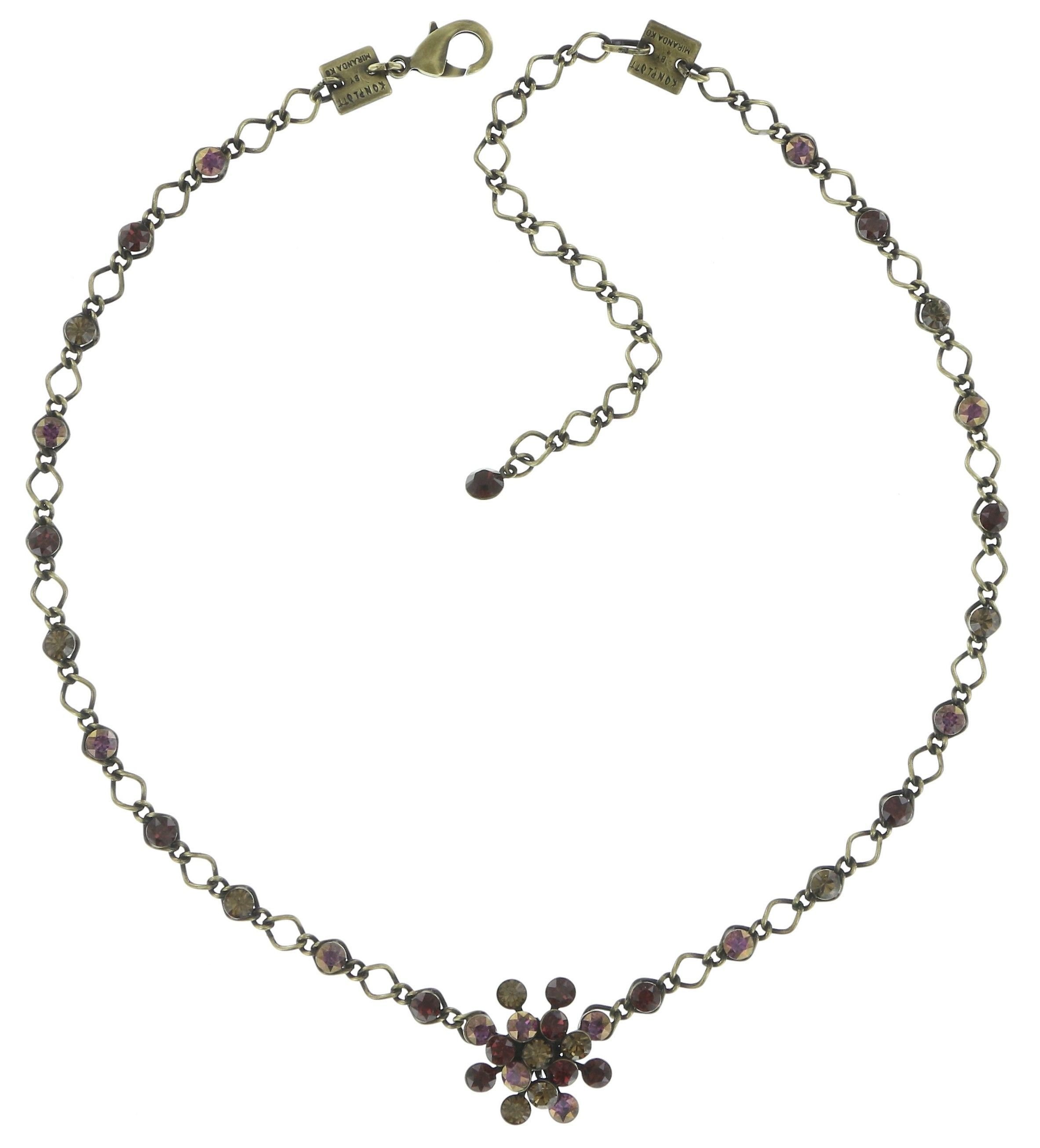 image for Necklace Magic Fireball Red / Brown  Classic Size (21mm Ø)