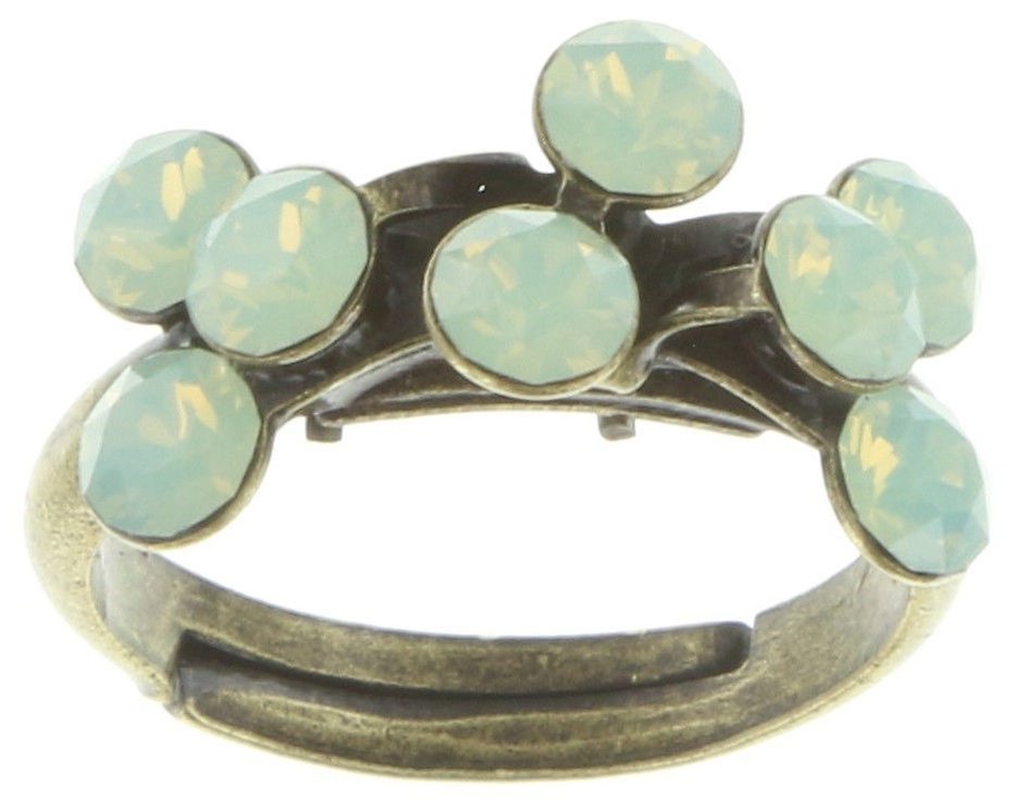 image pour Anneau Magic Fireball Vert Clair chrysolite opal Classic Size (21mm Ø)