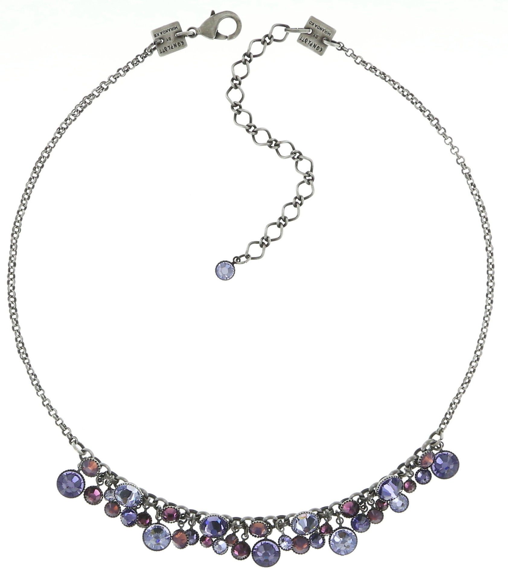 image for Necklace Waterfalls Lila  