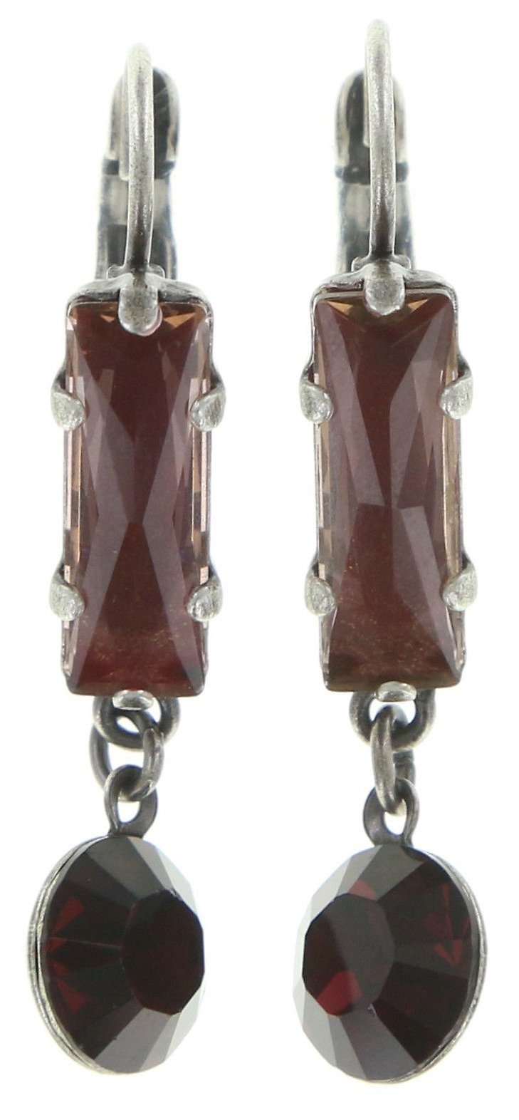 image pour Boucles d'oreilles Eurowire pendantes Morgenstern red 1  