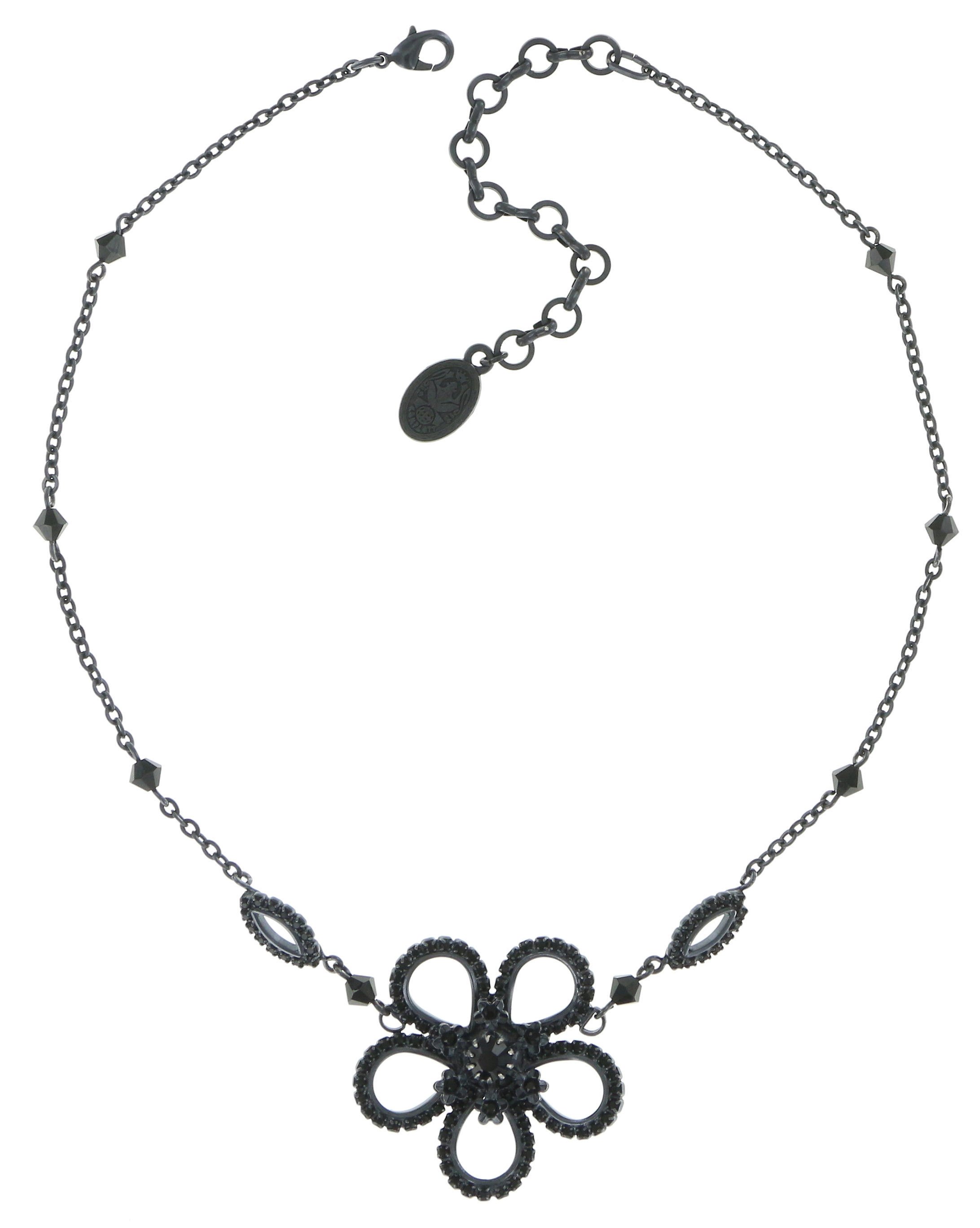 image pour Collier Cathedral Flower Noir  