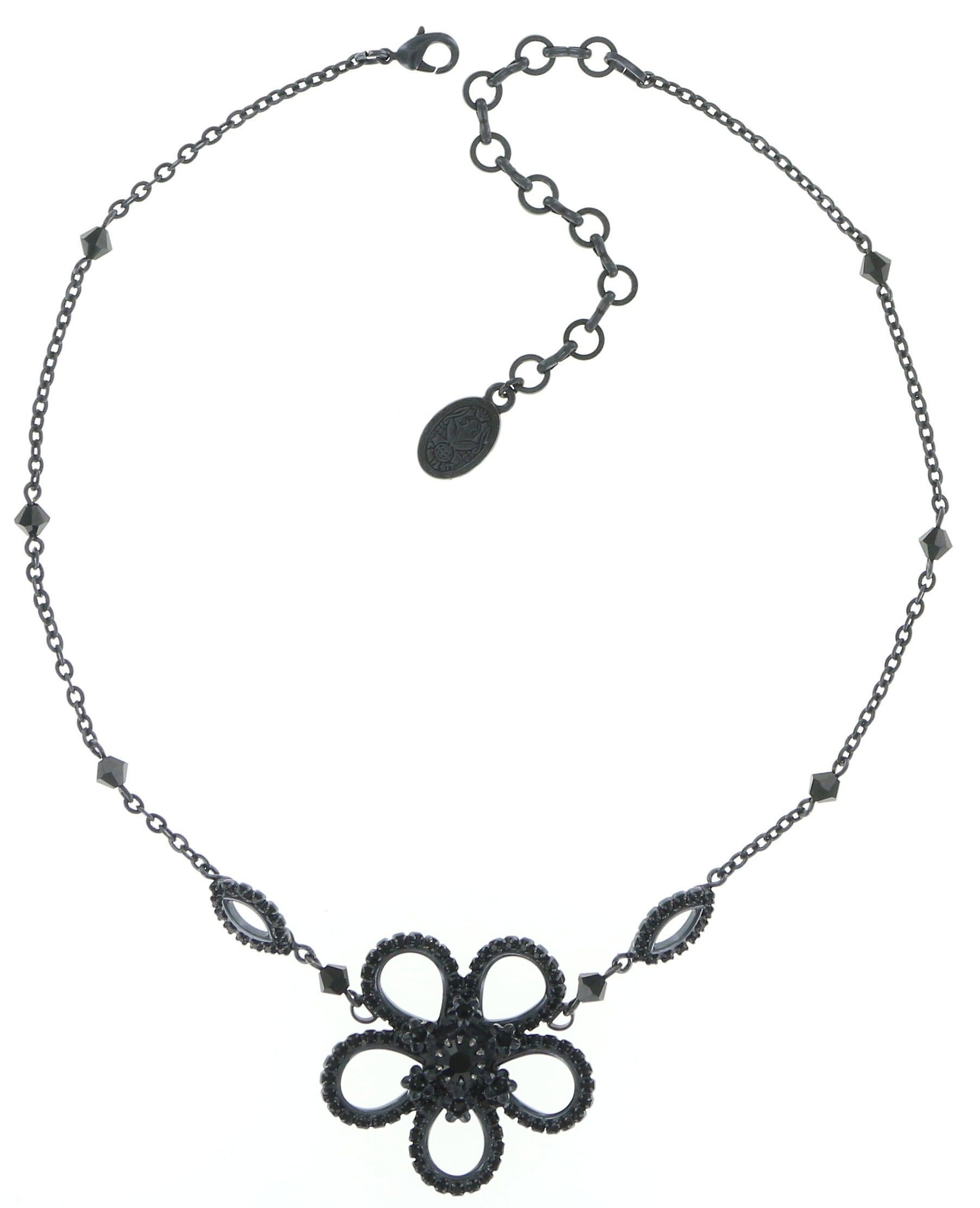 image pour Collier Cathedral Flower Noir  