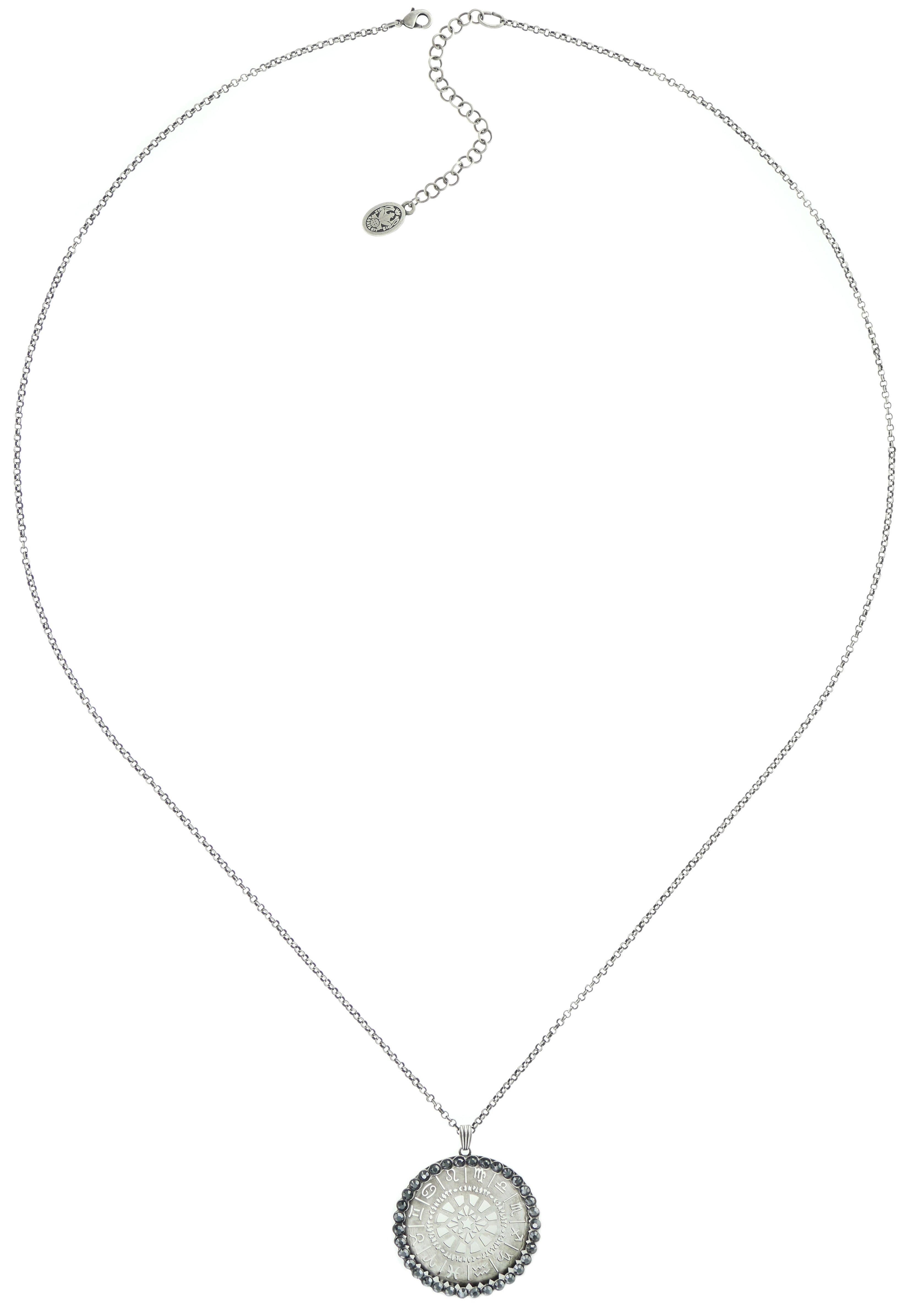 image for Necklace Pendant (Long) Sinners and Saints Black  