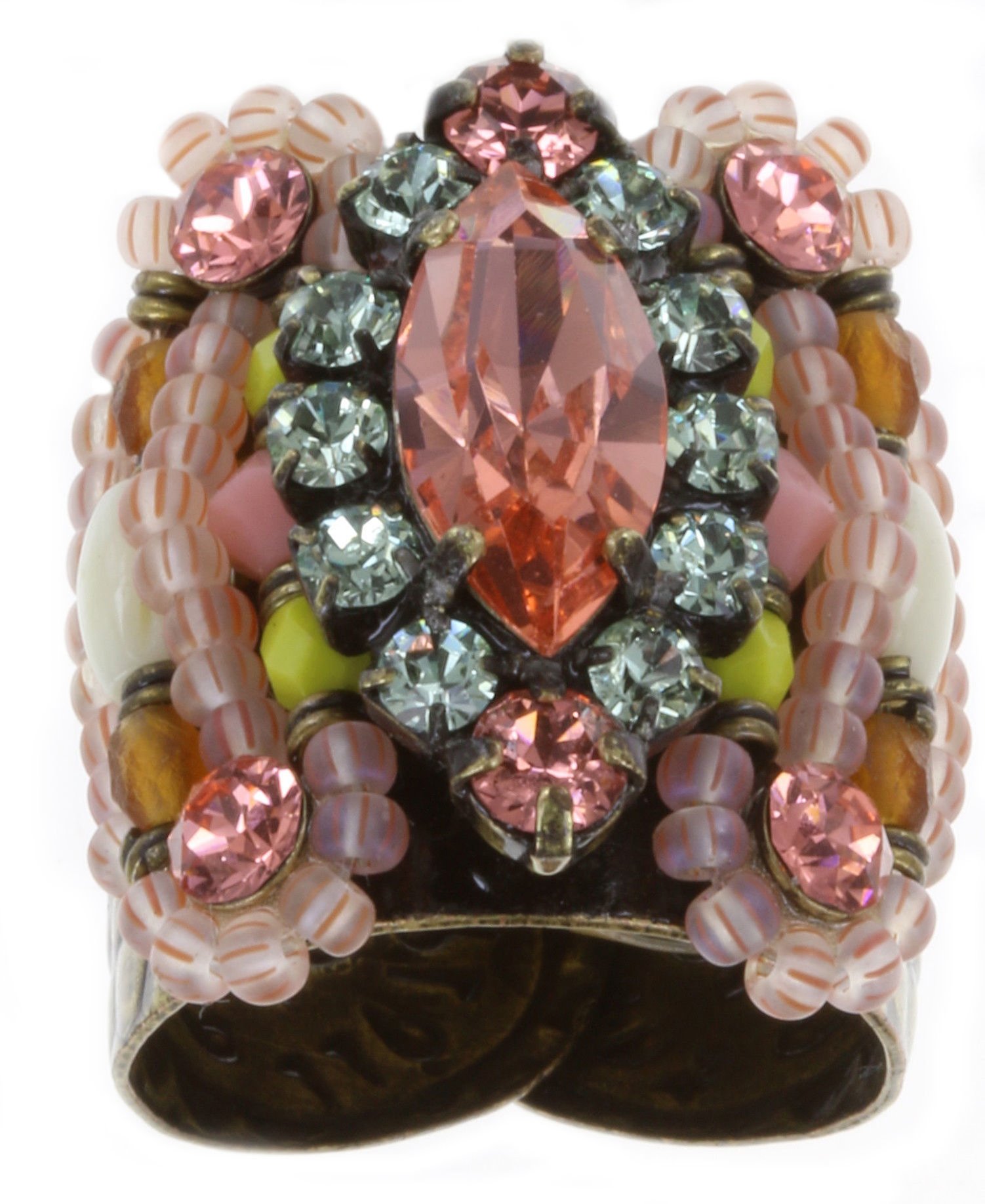 image pour Anneau Paisley Multi Pastel  