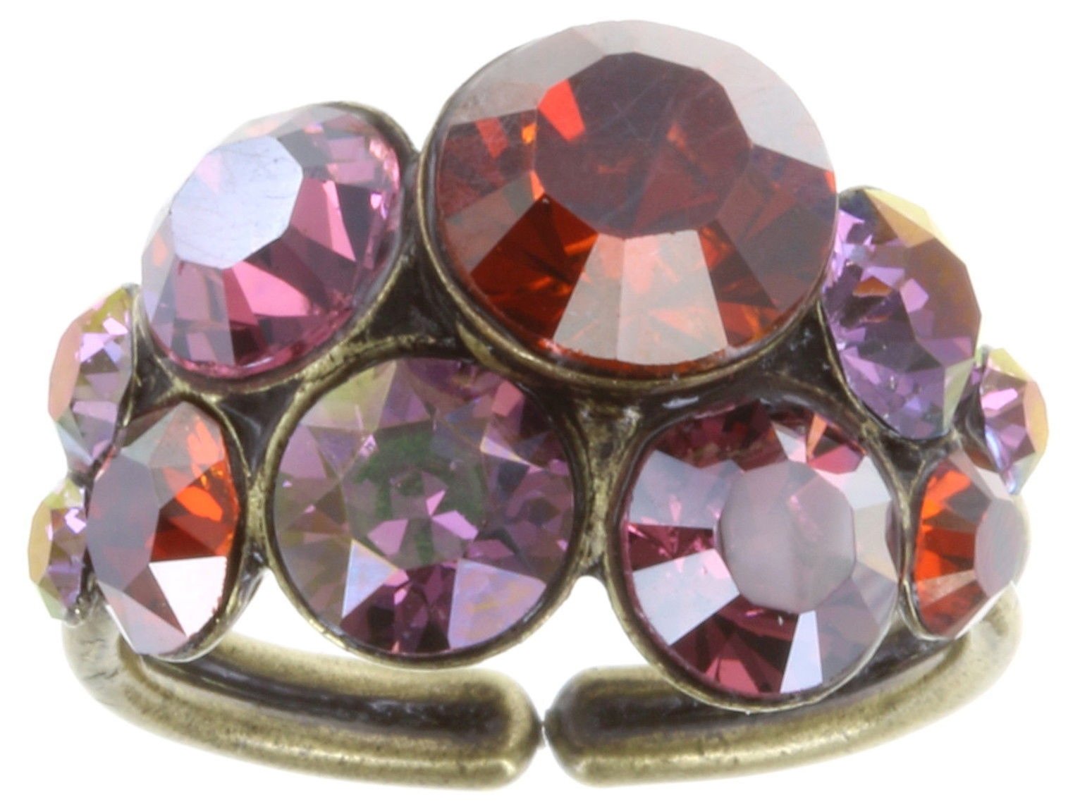 Bild für Ring Petit Glamour Rot  