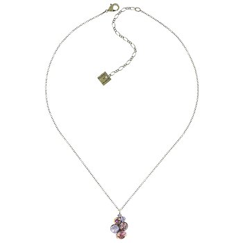 image for Necklace pendant Petit Glamour dark lila  