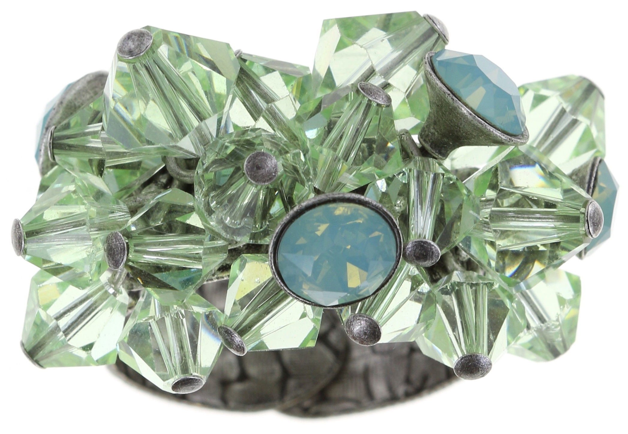 image pour Anneau Filigrane Vert  