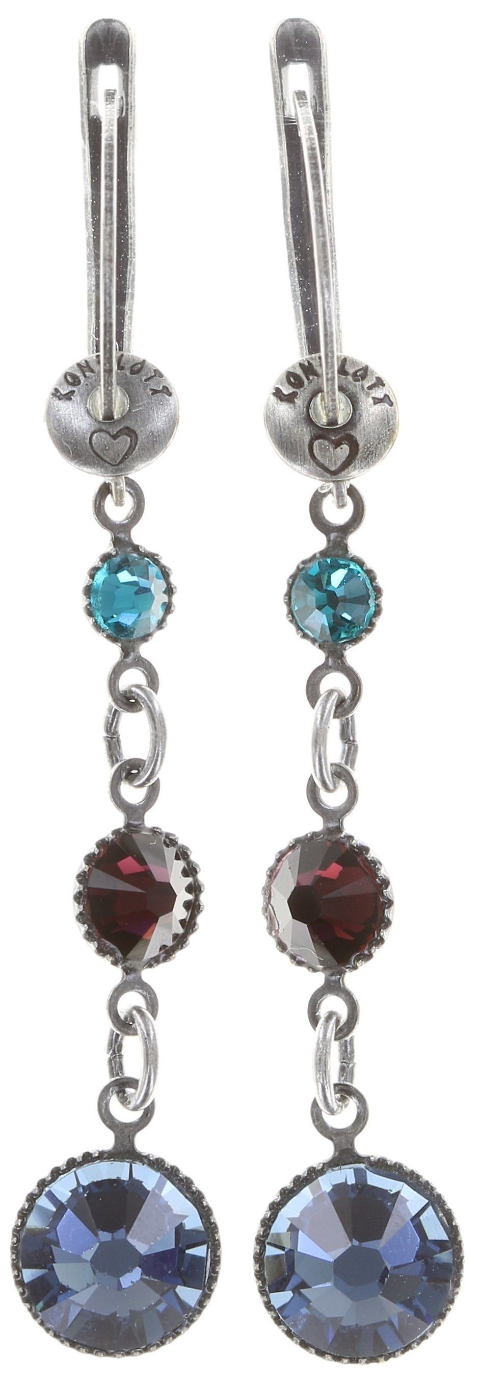 image pour Boucles d'oreilles pendantes Waterfalls Multi Fort  