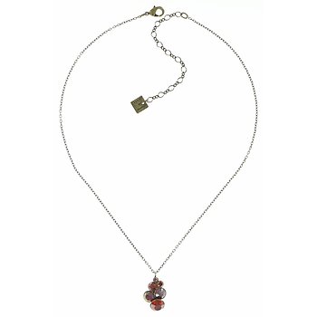 Bild für Halskette mit Anhänger Petit Glamour rot  