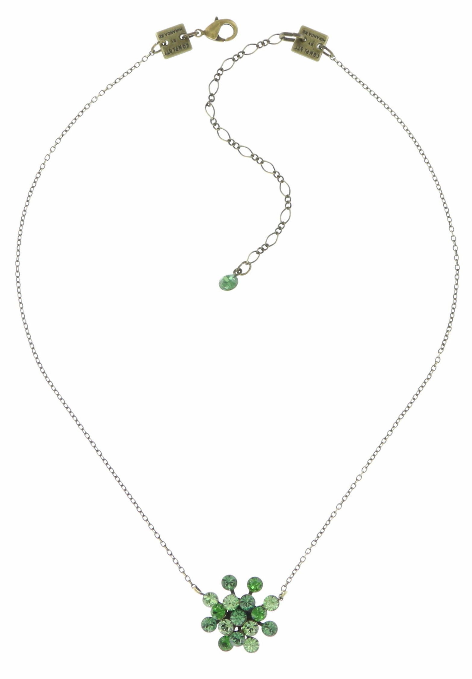 image pour Collier pendant Magic Fireball Vert Foncé  Classic Size (21mm Ø)