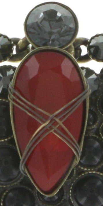 image pour Collier Queen of Elves Noir / Rouge  