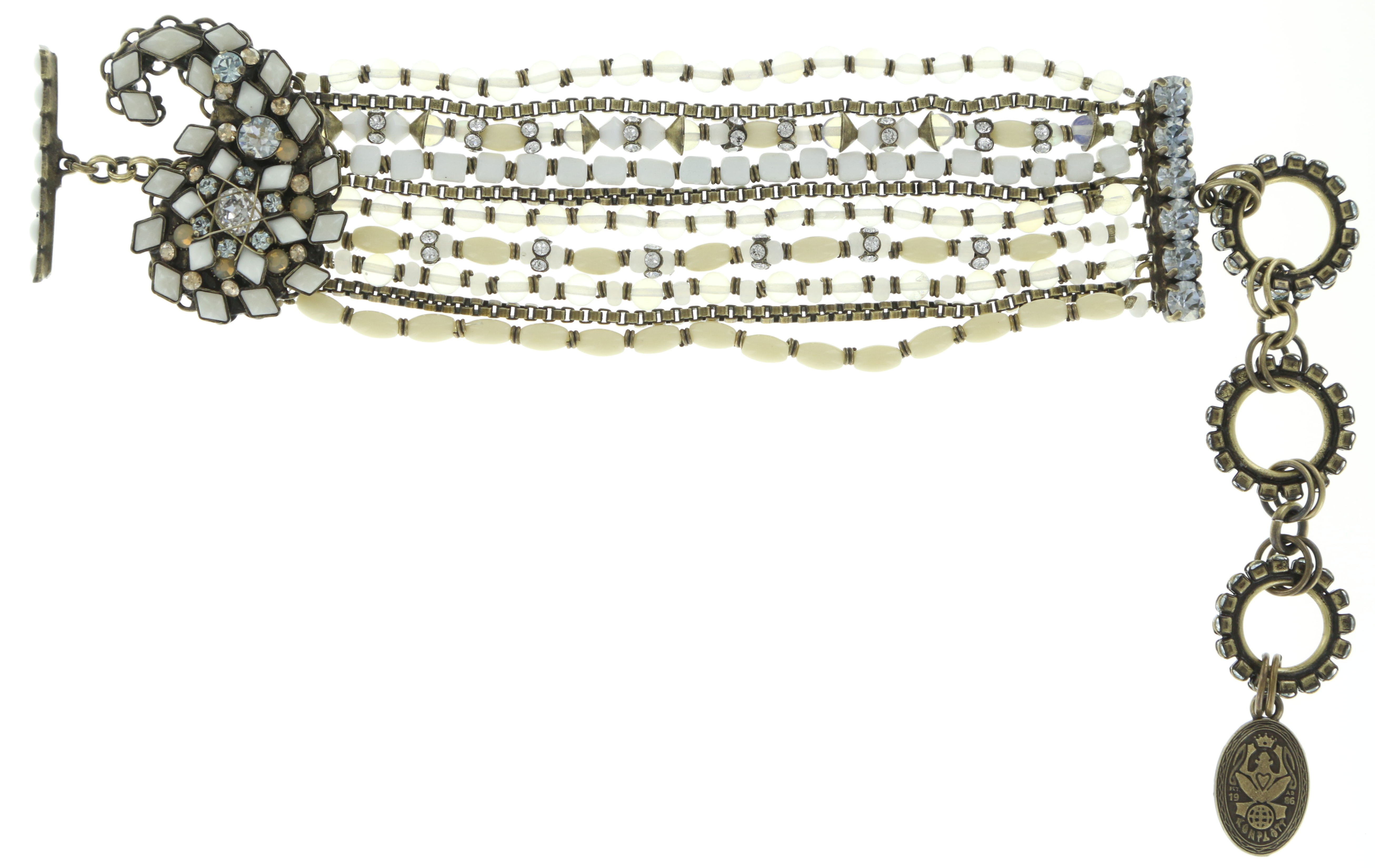 image for Bracelet Paisley White  