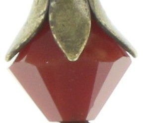 image pour Collier pendant Queen of Elves Noir / Rouge  