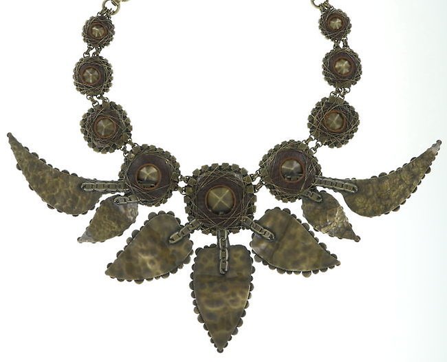 Bild für Halskette Collier Queen of Elves Schwarz / Rot  