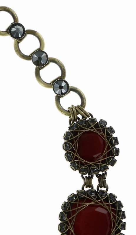 image pour Collier Collier Queen of Elves Noir / Rouge  