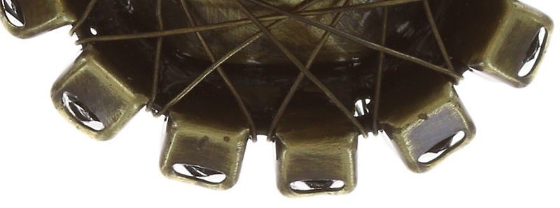 image for Ring Queen of Elves Black / Red  16 mm