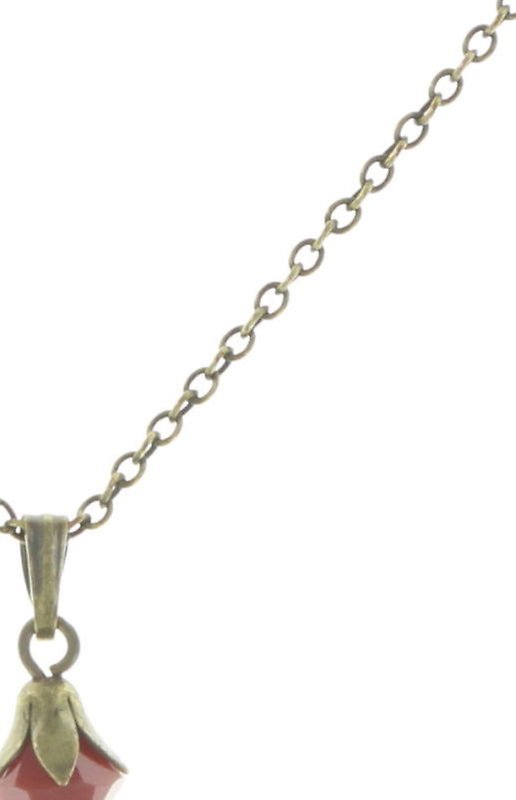 image pour Collier pendant Queen of Elves Noir / Rouge  