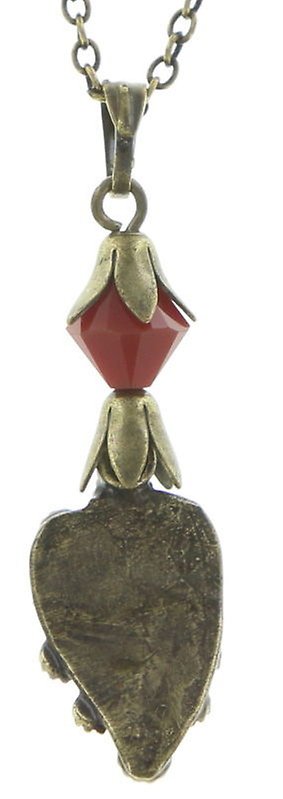 image pour Collier pendant Queen of Elves Noir / Rouge  