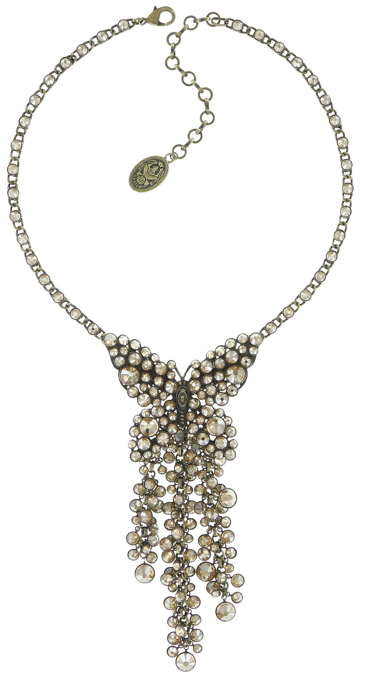 image for Necklace-Y Lost Garden Beige  