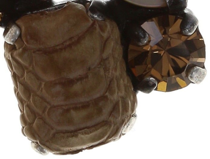 Bild für Ohrstecker baumelnd To Katharine With Love Braun  