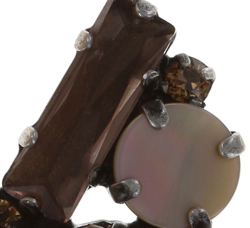 image for Earring Stud Dangling To Katharine With Love Brown  