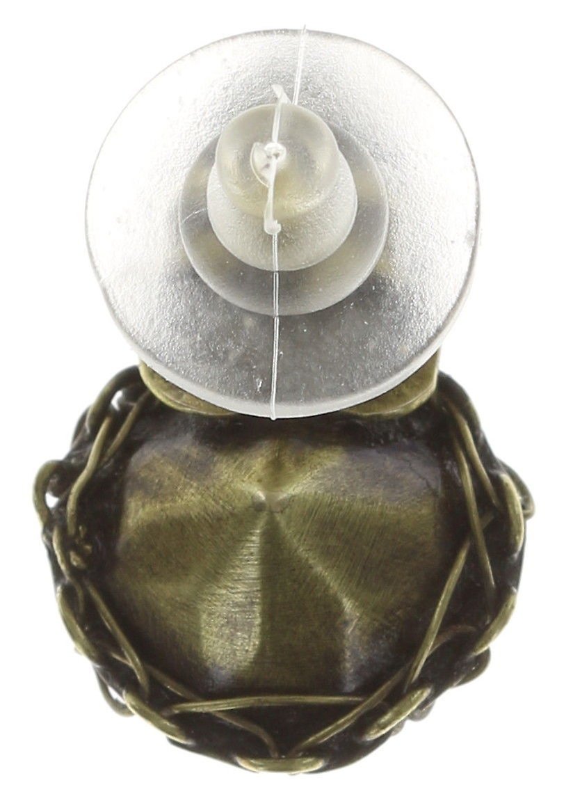 Bild für Ohrstecker Queen of Elves Braun  