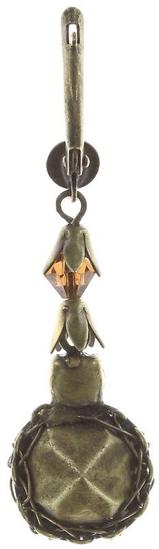 image for Earring Dangling Queen of Elves Brown  