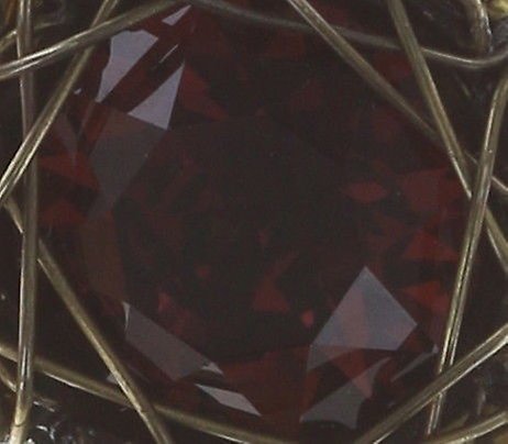 image for Earring stud Queen of Elves Brown  