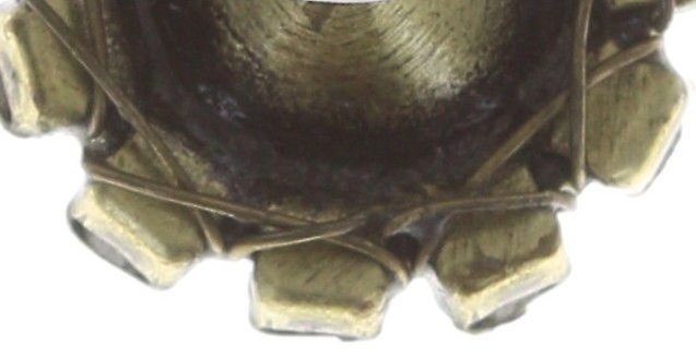 image pour Clou d'oreille Queen of Elves Marron  