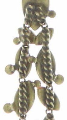 image for Necklace pendant Dance with Navette Coralline  