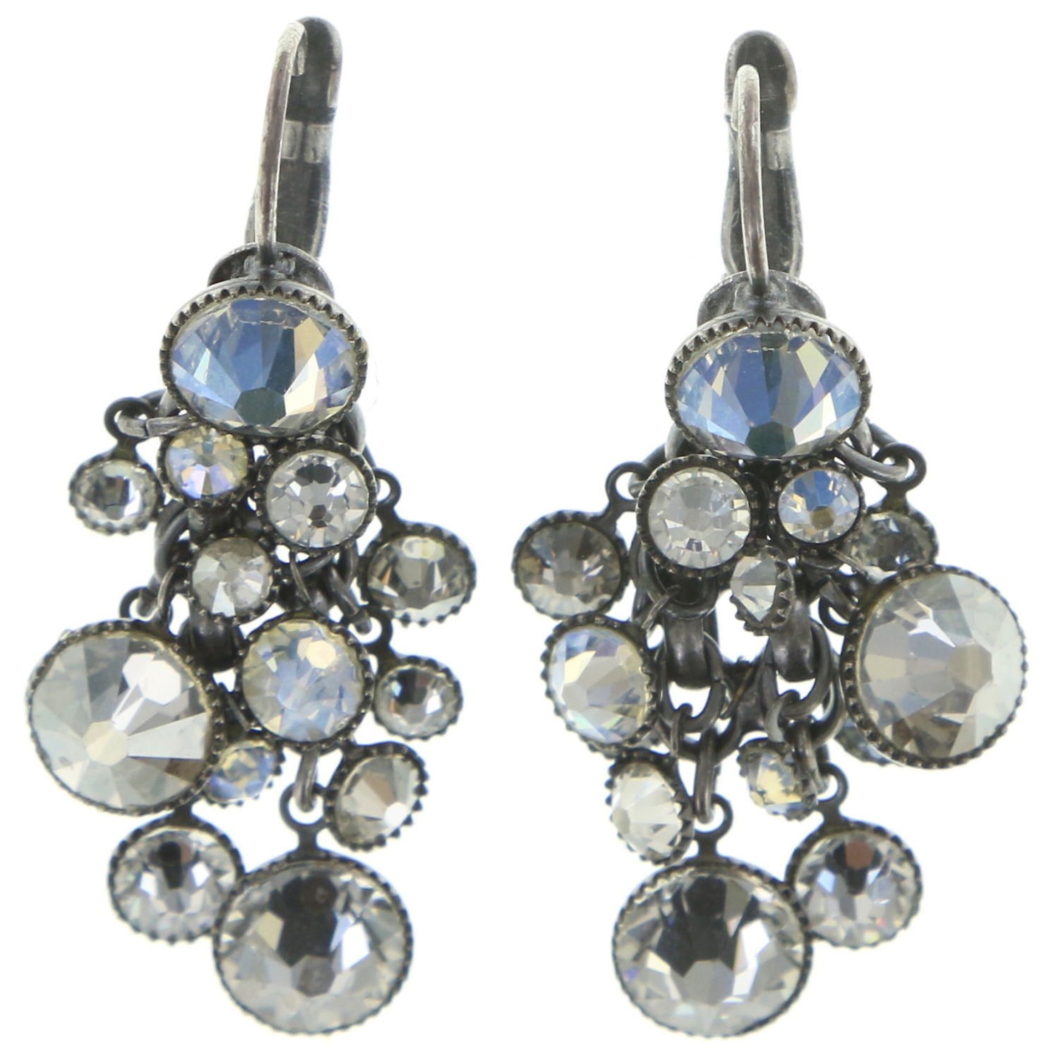 image pour Boucles d'oreilles Eurowire pendantes Waterfalls Blanc  