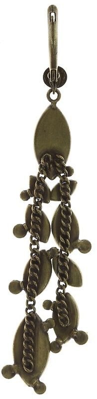 image pour Boucles d'oreilles pendantes Dance with Navette Vert  