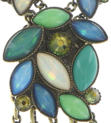 image for Necklace-Y Dance with Navette Green  