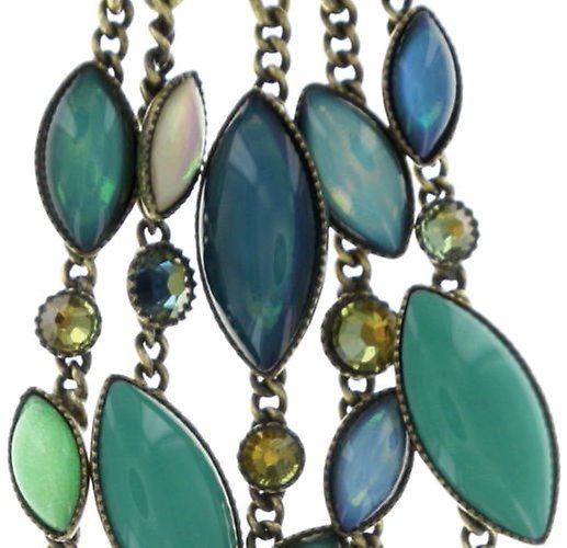 image for Necklace-Y Dance with Navette Green  