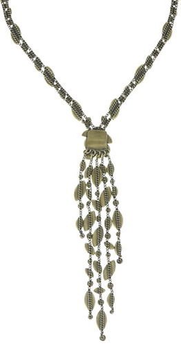 image for Necklace-Y Dance with Navette Green  