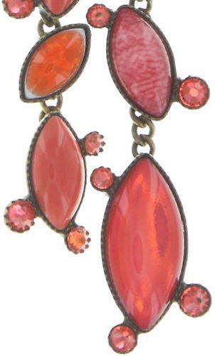 image pour Collier pendant Dance with Navette Coralline  