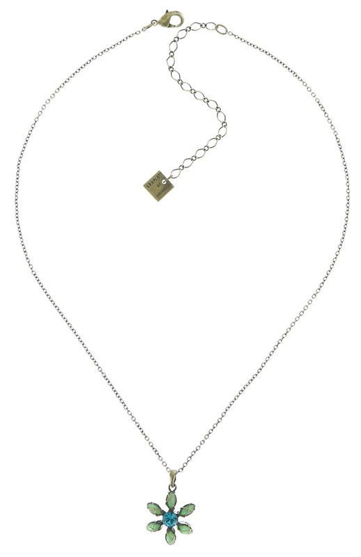 image pour Collier pendant Psychodahlia Bleu / Vert  smallest