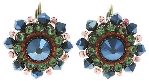 image pour Boucles d'oreilles Eurowire African Glam Multi / Vert  